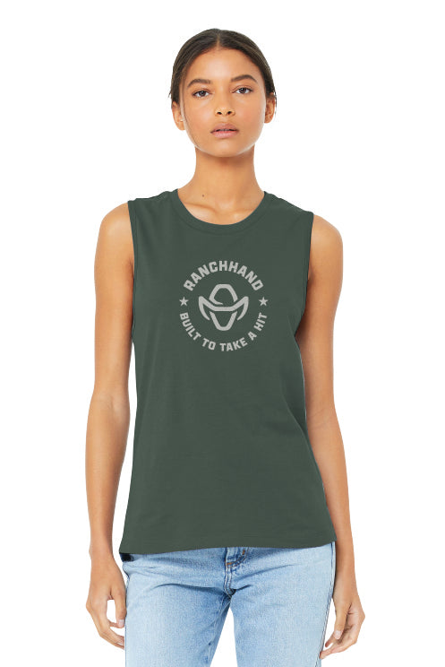 Ranch Hand - BELLA+CANVAS ® Women’s Jersey Muscle Tank