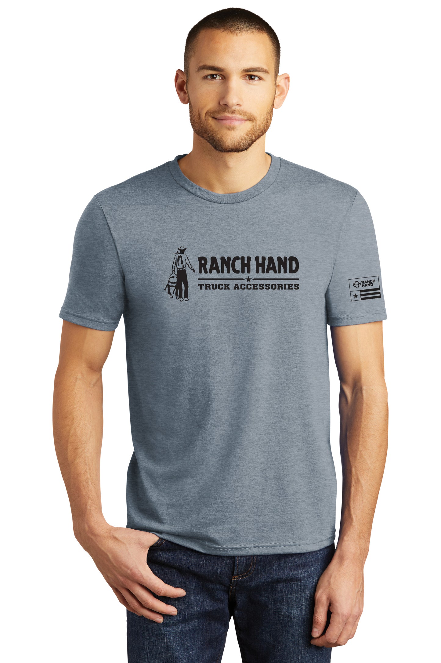 Ranch Hand Vintage Americana T-Shirt - Flint Blue