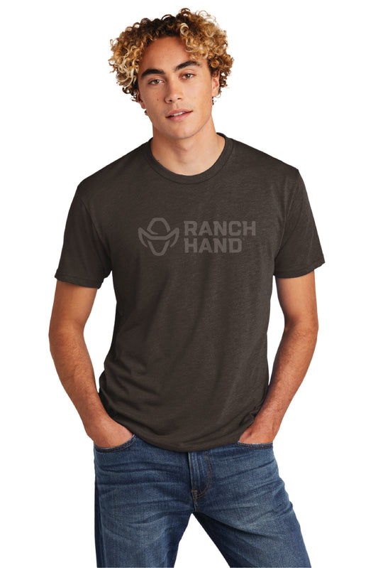 Model Wearing Machiatto Ranch Hand Essential T-shirt