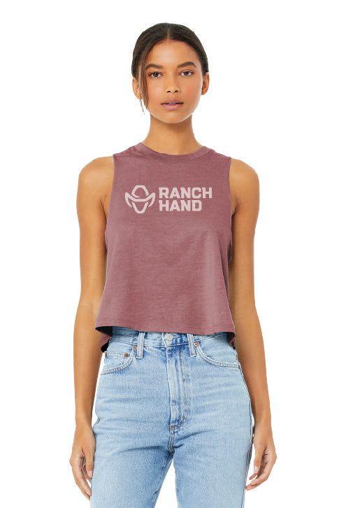 Ranch Hand - Ladies Crop Tank